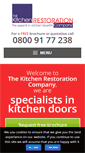 Mobile Screenshot of kitchenrestoration.co.uk